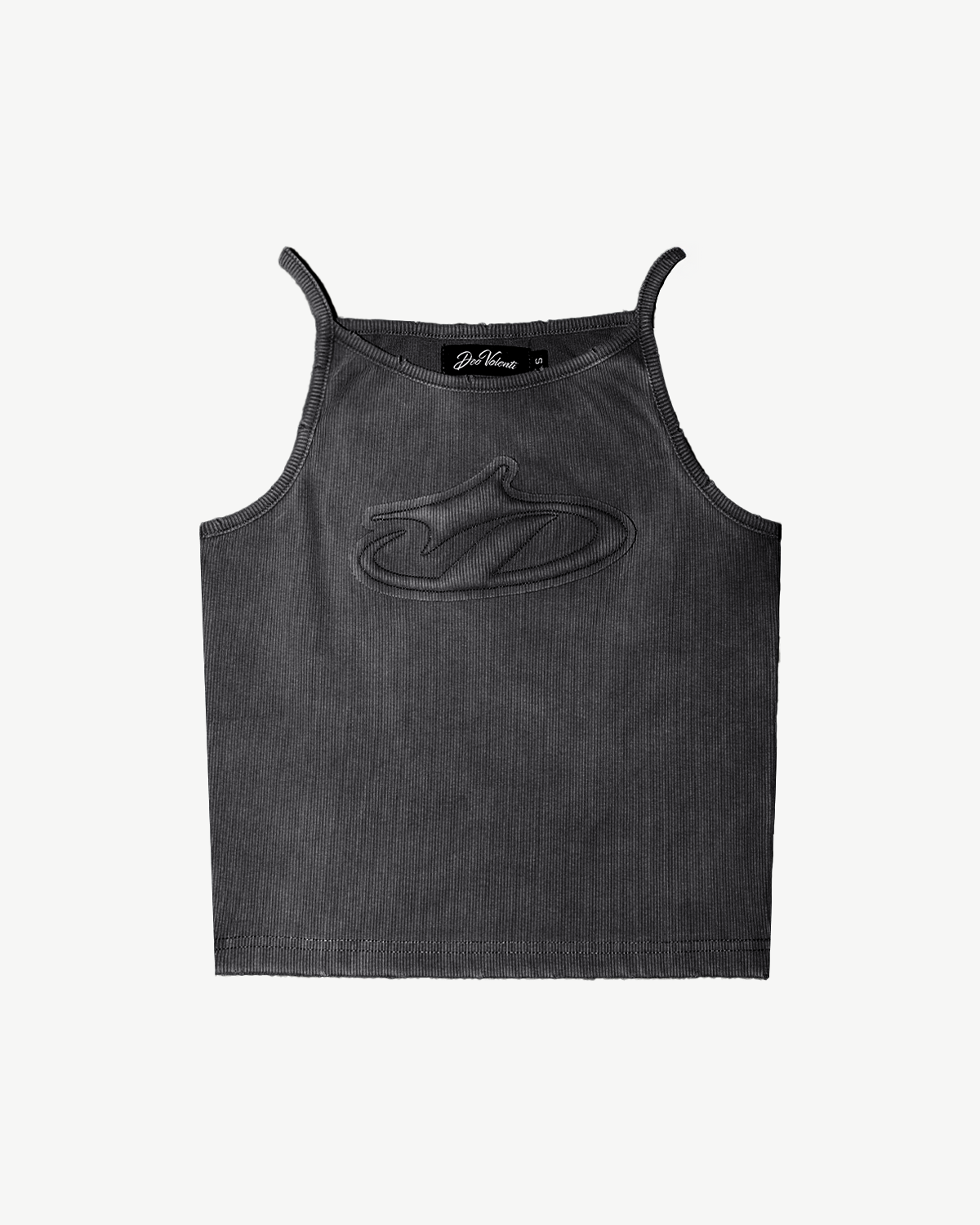 WOMEN'S DISTRESSED LOGO TANK