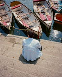 ANGEL PINSTRIPE SHIRT BLUE