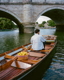 ANGEL PINSTRIPE SHIRT GREY