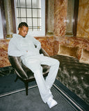 DV HEART ZIP HOODIE GREY