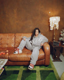 DEO DISTRESSED HOODIE GREY