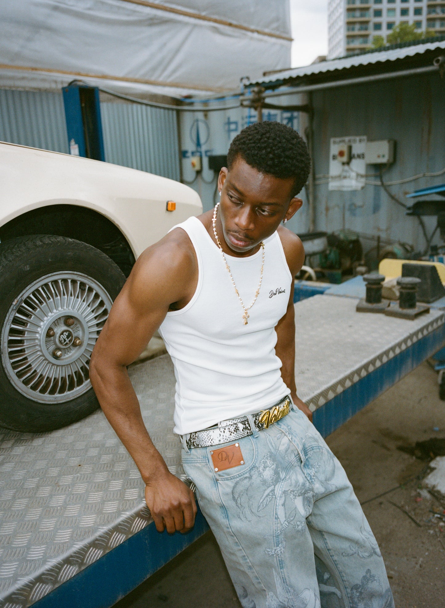 VOLENTI SNAKESKIN BELT