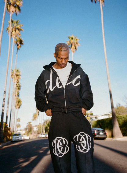 Deo Distressed Bottoms Black