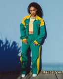 BRASIL TRACK BOTTOMS GREEN