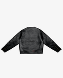 VOLENTI PATCHWORK RACER JACKET BLACK
