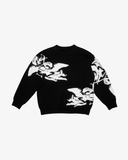 CHERUB KNIT SWEATER BLACK