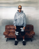 DISTRESSED DEO HOODIE CLOUD