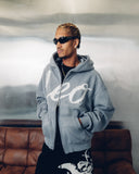 DISTRESSED DEO HOODIE CLOUD