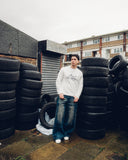 WAFFLE KNIT THERMAL WHITE