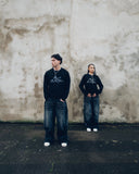 WAFFLE KNIT THERMAL BLACK