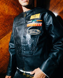 VOLENTI PATCHWORK RACER JACKET BLACK
