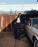 RENAISSANCE JEANS WASHED BLACK