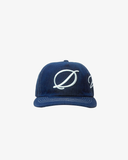 EMBROIDERED DENIM HAT NAVY