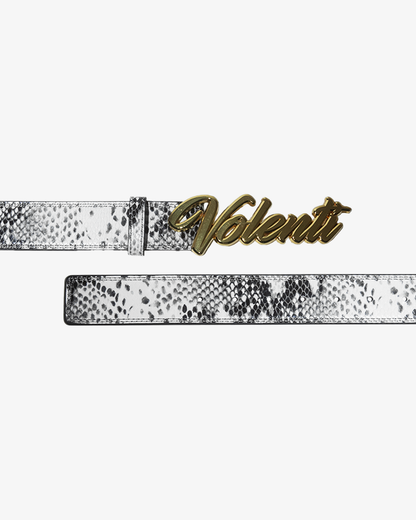 VOLENTI SNAKESKIN BELT