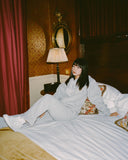 DV HEART ZIP HOODIE GREY