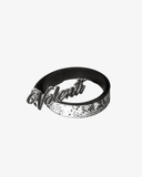 VOLENTI SNAKESKIN BELT SILVER