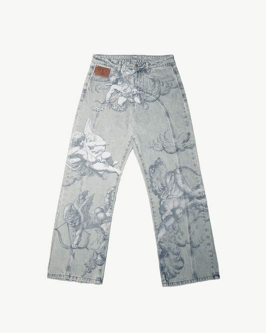 ANGEL JEANS FADED V2