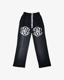 DEO DISTRESSED JOGGERS WASHED BLACK