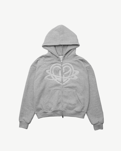 DV HEART ZIP HOODIE