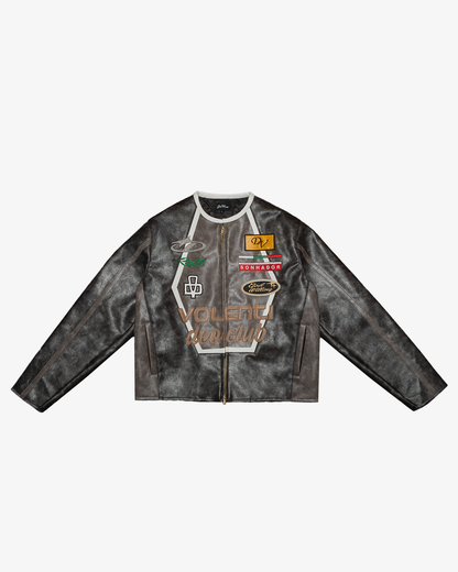 VOLENTI PATCHWORK RACER JACKET