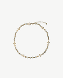 CROSS & PEARL NECKLACE GOLD