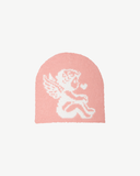 MOHAIR BEANIE PINK