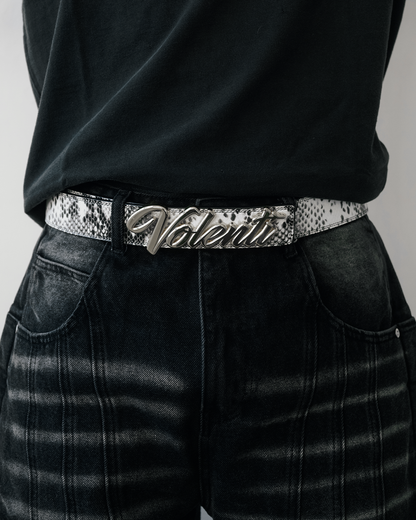 VOLENTI SNAKESKIN BELT
