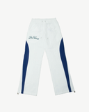 BRASIL TRACK BOTTOMS WHITE