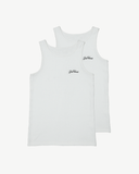 MENS TANK | TWIN PACK WHITE